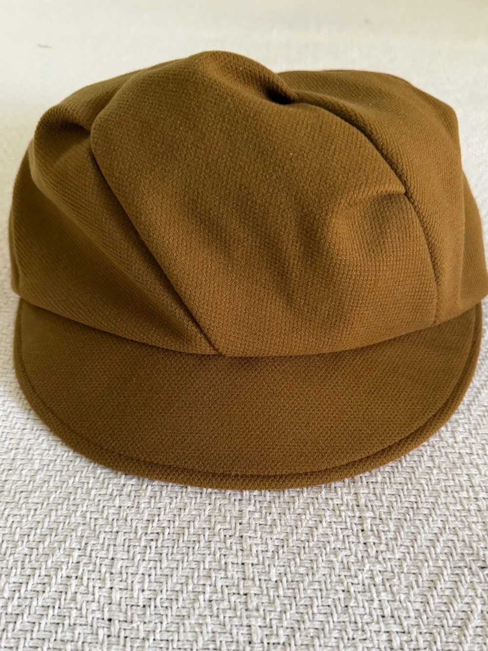 Salvador Bachiller Brown Wool Baker Women’s Beret